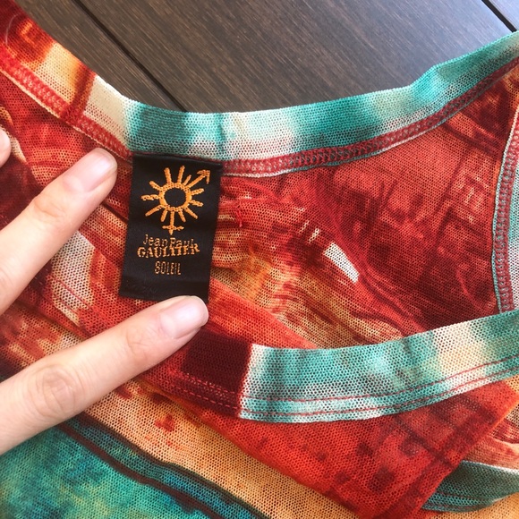 Rare Jean Paul Gaultier Sheer Tank - Picture 4 of 5